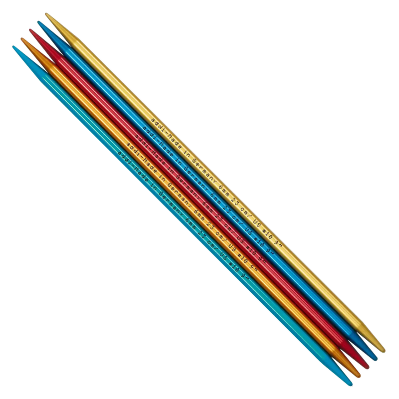 AddiColibri Double Pointed Needles 23cm Addi Double-Pointed Needles - HobbyJobby