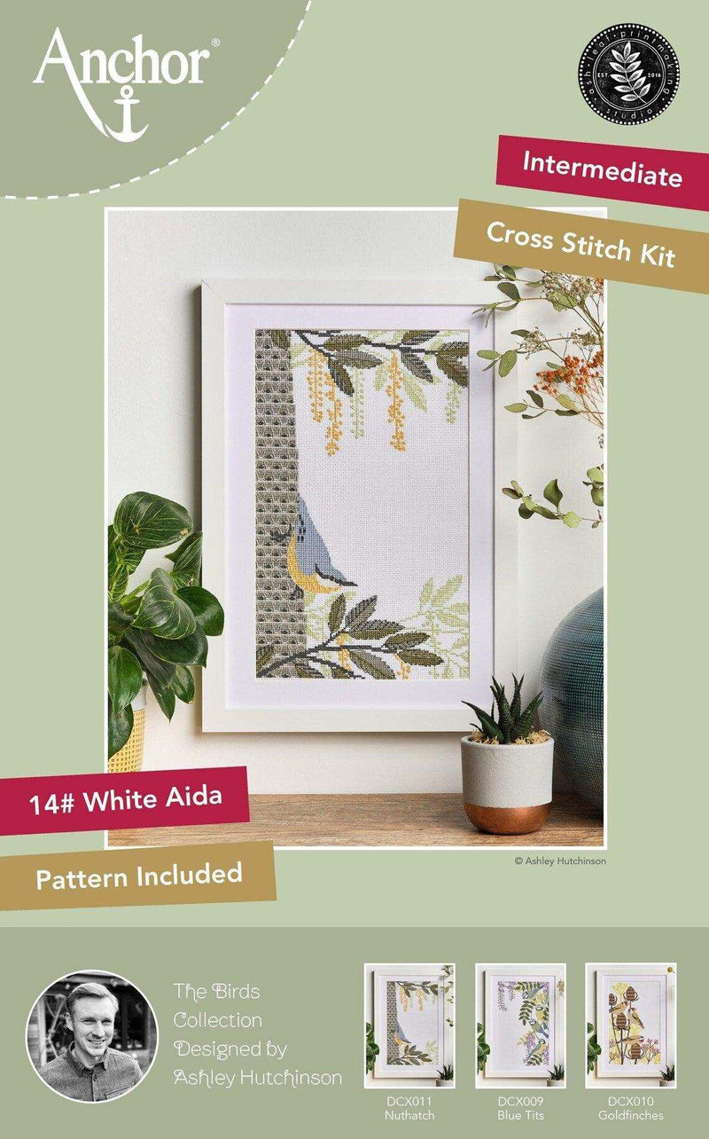 Anchor Cross Stitch Kit - DCX011, Birds Collection Cross Stitch Kits - HobbyJobby