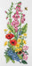 Anchor Cross Stitch Kit - PCE971, Cottage Garden Floral Cross Stitch Kits - HobbyJobby