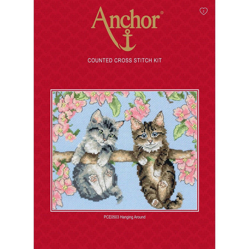 Anchor Essentials Cross Stitch Kit - PCE0503, Hanging Around Cross Stitch Kits - HobbyJobby