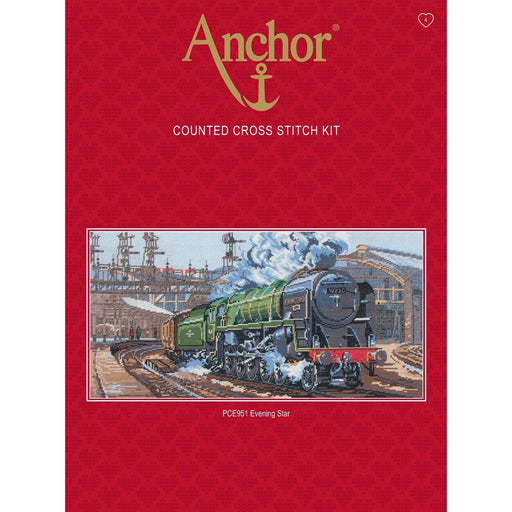 Anchor Essentials Cross Stitch Kit - PCE951, Evening Star Cross Stitch Kits - HobbyJobby