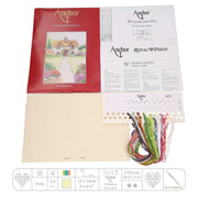 Anchor Starter Cross Stitch Kit - AK136, Cottage Garden Cross Stitch Kits - HobbyJobby