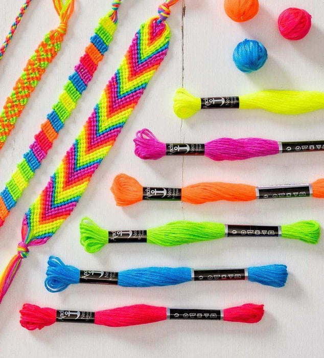 Anchor Stranded Embroidery Thread Neon — HobbyJobby