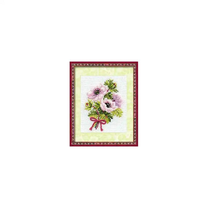 Cross Stitch Kit Riolis - ANEMONES 790