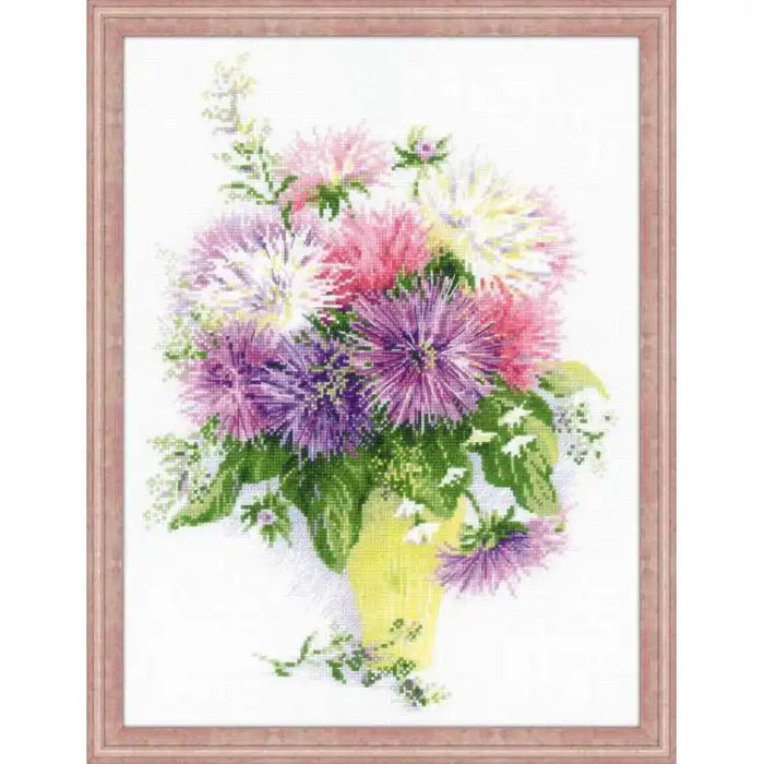 Cross Stitch Kit Riolis - ASTERS 1389