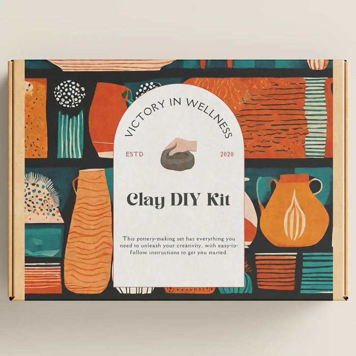 DIY Clay Craft Kit with Instructions, Creative Pottery