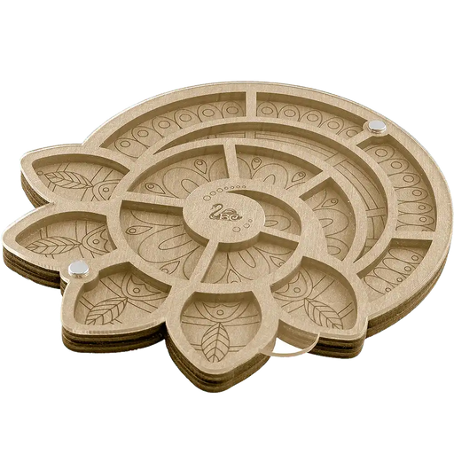 Bead Organizer - Bead Storage Box with Transparent Cover Wonderland Crafts Bead Organizers - HobbyJobby