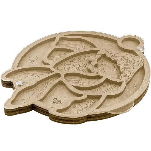 Bead organizer with transparent cover FLZB-032 Wonderland Crafts Bead Organizers - HobbyJobby