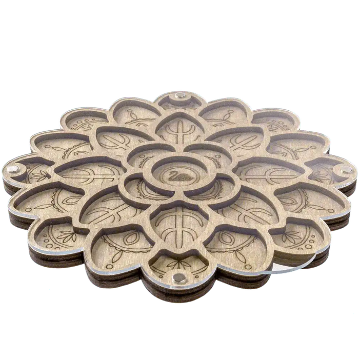 Bead organizer with transparent cover FLZB-092 Wonderland Crafts Bead Organizers - HobbyJobby