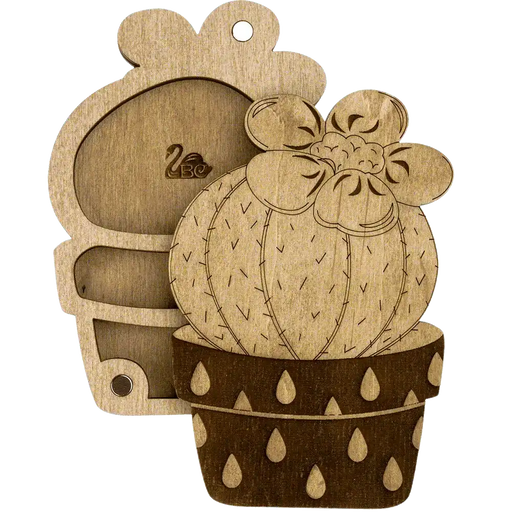 Bead organizer with wooden cover FLZB-098 Wonderland Crafts Bead Organizers - HobbyJobby