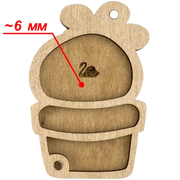 Bead organizer with wooden cover FLZB-098 Wonderland Crafts Bead Organizers - HobbyJobby