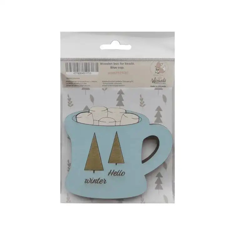 Beads Organizer "Blue cup" HobbyJobby Bead Organizers - HobbyJobby