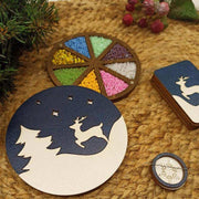 Beads Organizer "Winter deer" HobbyJobby Bead Organizers - HobbyJobby