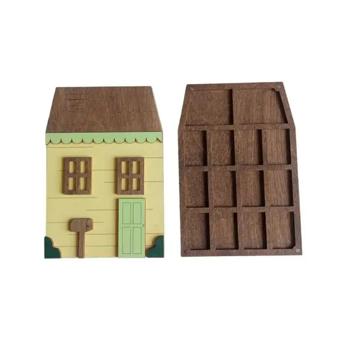 BEADS ORGANIZER "YELLOW HOUSE" KF027/62