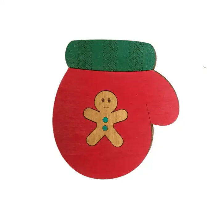 BEADS ORGANIZER "CHRISTMAS MITTEN" KF027/83