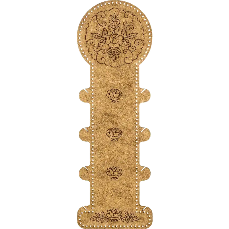Blank for embroidery with thread on wood FLHW-002 Wonderland Crafts Blank for Embroidery - HobbyJobby