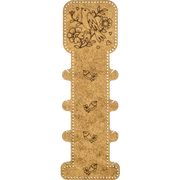 Blank for embroidery with thread on wood FLHW-009 Wonderland Crafts Blank for Embroidery - HobbyJobby