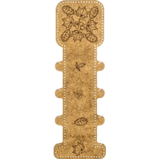 Blank for embroidery with thread on wood FLHW-010 Wonderland Crafts Blank for Embroidery - HobbyJobby
