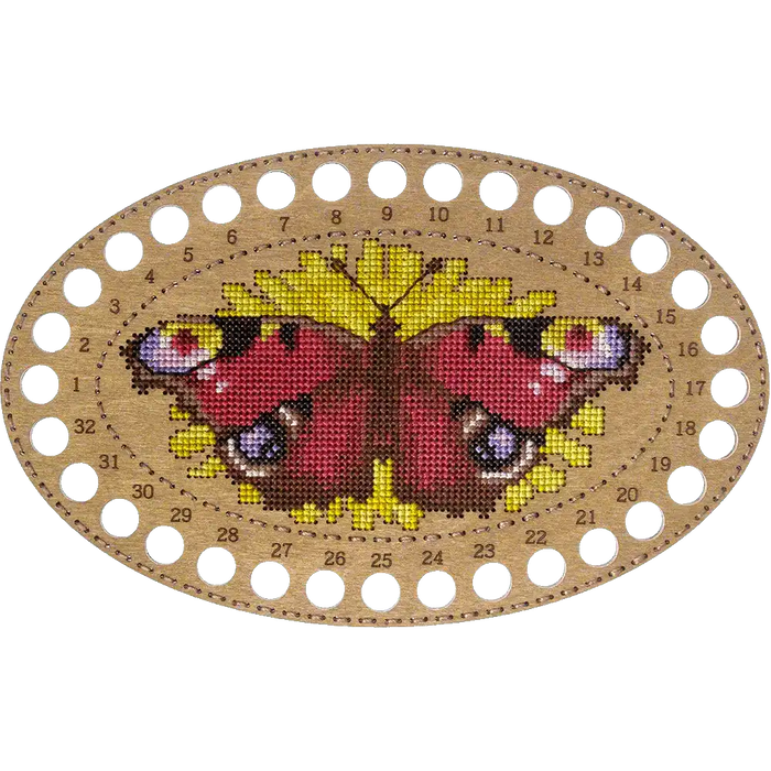 Blank for embroidery with thread on wood FLHW-018 Wonderland Crafts Blank for Embroidery - HobbyJobby