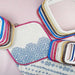 Blue Square Embroidery Hoop - Nurge Flexible Cross Stitch Hoop Hoops - HobbyJobby