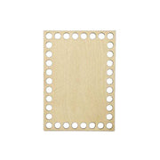 Bobilon Rectangle Wooden Bottoms For Crochet Baskets Crochet Accessories - HobbyJobby