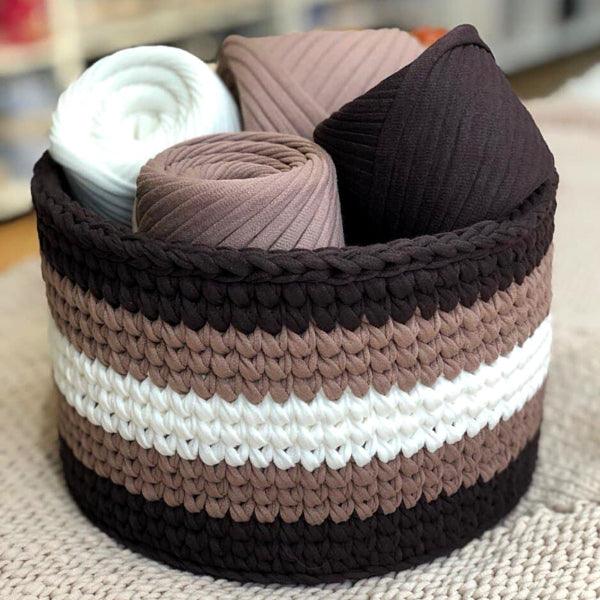 Bobilon Round Wooden Bottom for Crochet Baskets Crochet Accessories - HobbyJobby