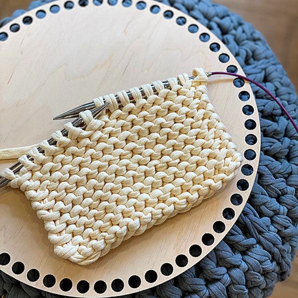 Bobilon Round Wooden Bottom for Crochet Baskets Crochet Accessories - HobbyJobby