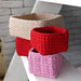 Bobilon Square Wooden Bottom for Crochet Baskets Crochet Accessories - HobbyJobby