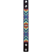 Bracelet Needlecraft Kit - Cross Stitch Kits on Leather Wonderland Crafts Bracelet Kits - HobbyJobby
