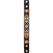 Bracelet Needlecraft Kit - Cross Stitch Kits on Leather Wonderland Crafts Bracelet Kits - HobbyJobby