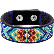 Bracelet Needlecraft Kit - Cross Stitch Kits on Leather Wonderland Crafts Bracelet Kits - HobbyJobby