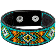 Bracelet Needlecraft Kit - Cross Stitch Kits on Leather Wonderland Crafts Bracelet Kits - HobbyJobby