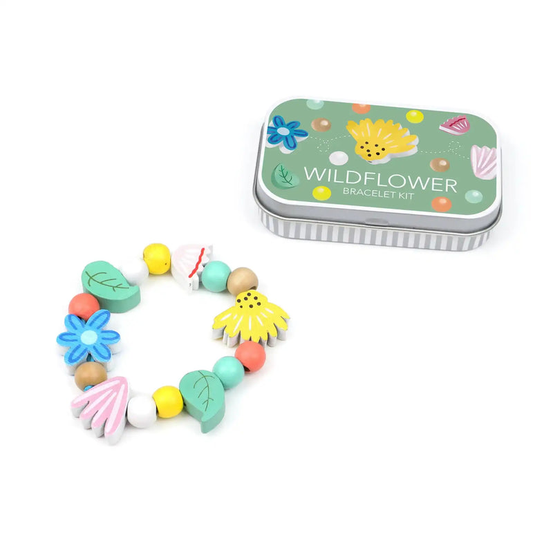 Wildblumen-Armband-Geschenkset