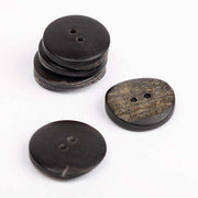Charred (angular) no. 537 DROPS Buttons - HobbyJobby