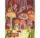 Cross Stitch Kit Andriana - Mushrooms houses, M-06 Andriana Cross Stitch Kits - HobbyJobby