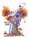 Cross Stitch Kit Andriana - Treehouses Enigmatic, T-20 Andriana Cross Stitch Kits - HobbyJobby
