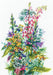 Cross Stitch Kit Andriana - Wildflowers, W-50 Andriana Cross Stitch Kits - HobbyJobby