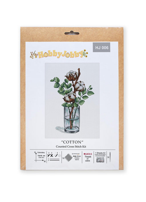 Cross Stitch Kit HobbyJobby - Cotton Cross Stitch Kits - HobbyJobby