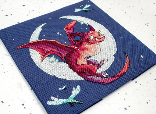 Cross Stitch Kit LETISTITCH - Dragon, L8800 Cross Stitch Kits - HobbyJobby
