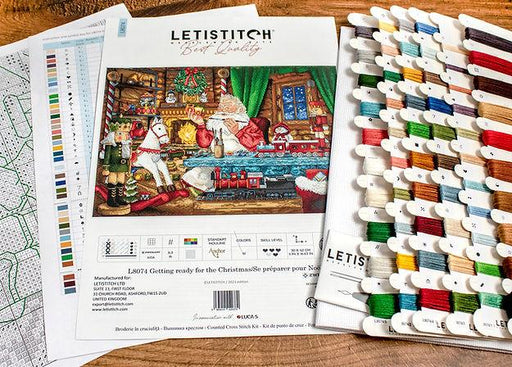 Cross Stitch Kit LETISTITCH - Getting ready for the Christmas, L8074 Cross Stitch Kits - HobbyJobby
