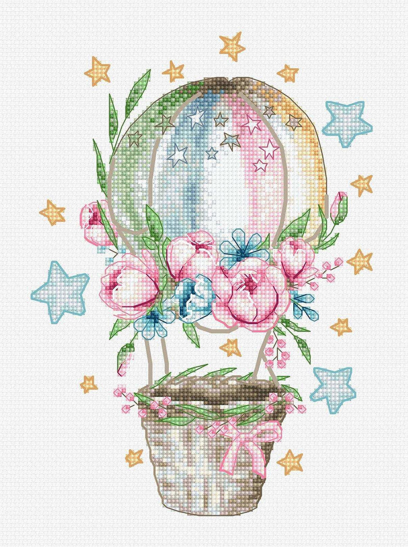 Cross Stitch Kit Luca-S - Balloon B7007