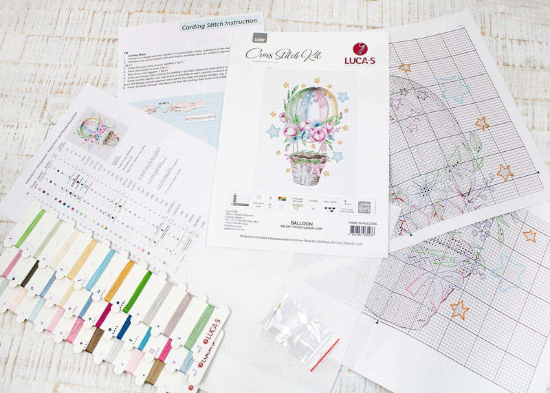Cross Stitch Kit Luca-S - Balloon B7007