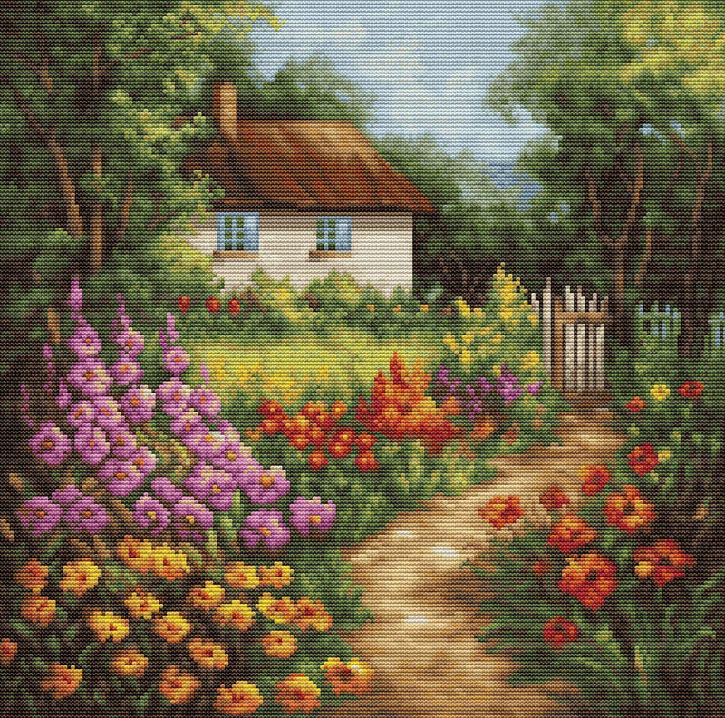Cross Stitch Pattern Luca-S - BU5029, The Country House