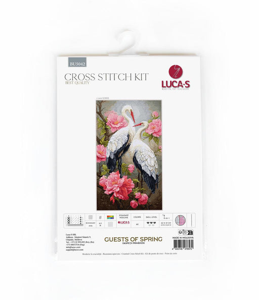 Cross Stitch Kit Luca-S - Guests of Spring, BU5042 Luca-S Cross Stitch Kits - HobbyJobby