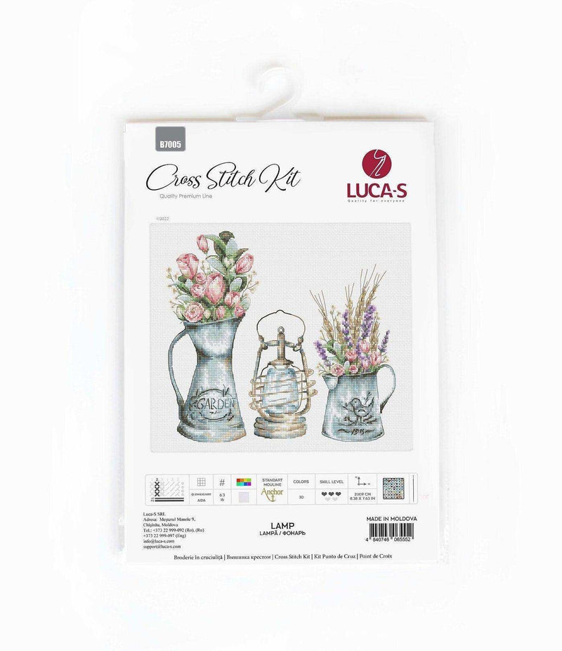 Cross Stitch Kit Luca-S - Lamp, B7005