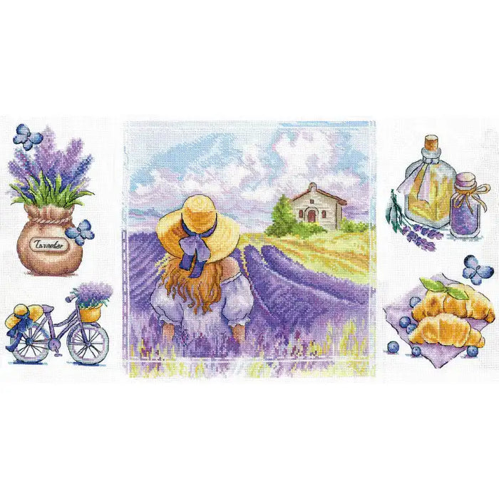Cross Stitch Kit Andriana - "PROVENCE CHARM" SANO-31