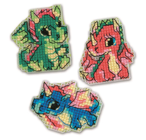 Cross Stitch Kit Riolis - Little Dragons, 2145AC Cross Stitch Kits - HobbyJobby