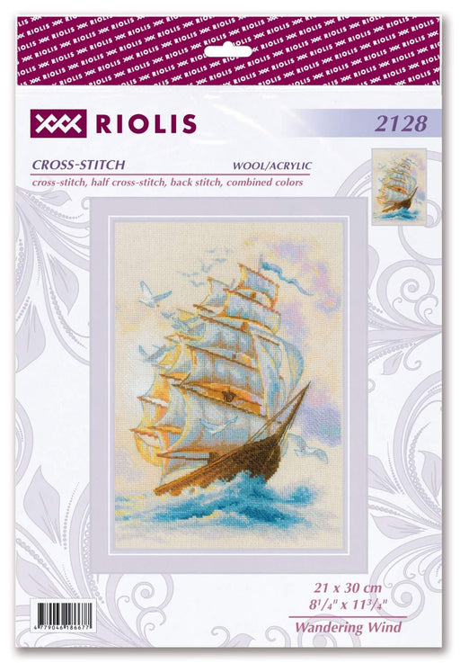 Cross Stitch Kit Riolis - Wandering Wind, 2128 Cross Stitch Kits - HobbyJobby