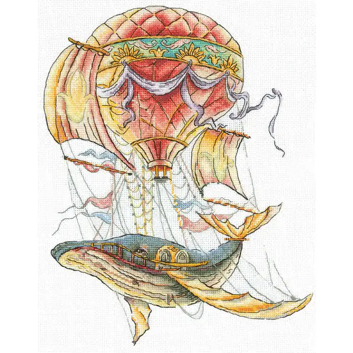 Cross Stitch Kit Andriana - "WHALE FLIGHT" SANP-68