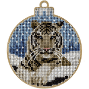 Cross Stitch Kit with Beads on Wood - Toys Needlecraft on Wood Wonderland Crafts Wooden Kits - HobbyJobby